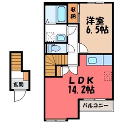 ブレス・コートの物件間取画像